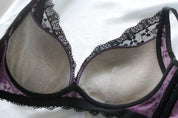 Wirefree Bra With Violet Lace | B-C Cups - DAISIES