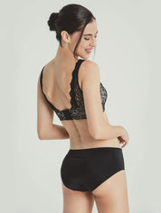 Lace Mid Rise Brief